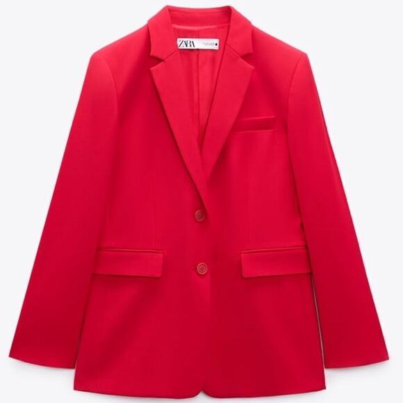 Zara Fuchsia Blazer New - Picture 1 of 3